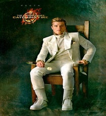 Peeta says, "In the future, there are no shoelaces."
Photo: Courtesy of Lionsgate Peeta-victory