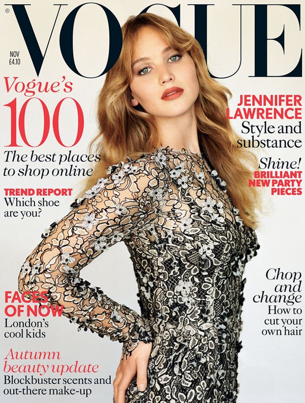 Jennifer Lawrence Vogue Magazine Cover 2012