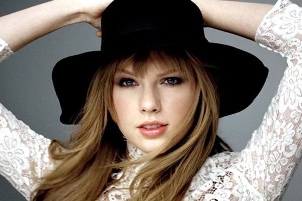 taylor swift brown hair covergirl