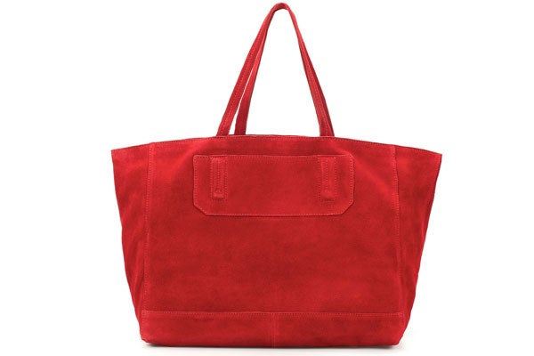 Zara Suede Shopper Bag