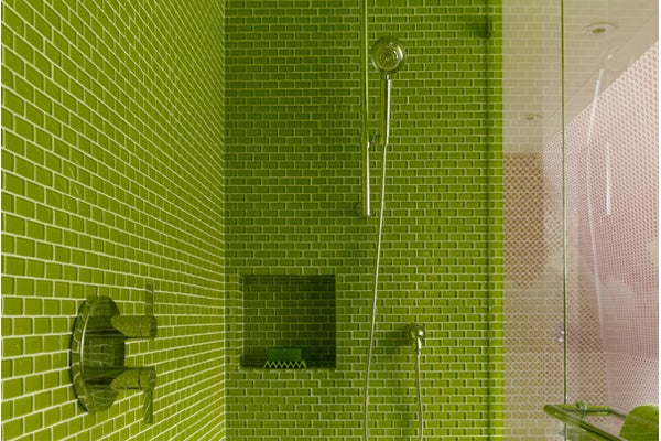 green-shower