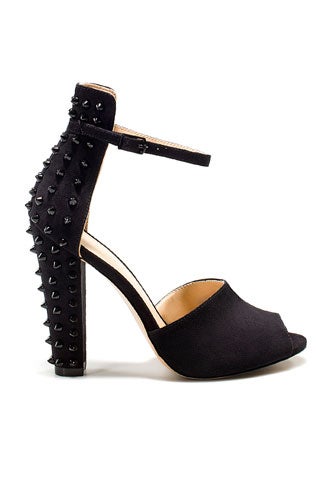 Zara Studded Ankle Strap Sandal