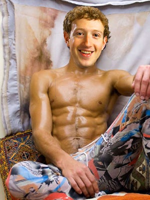 mark zuckerberg shirtless