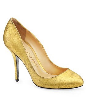 real gold shoes