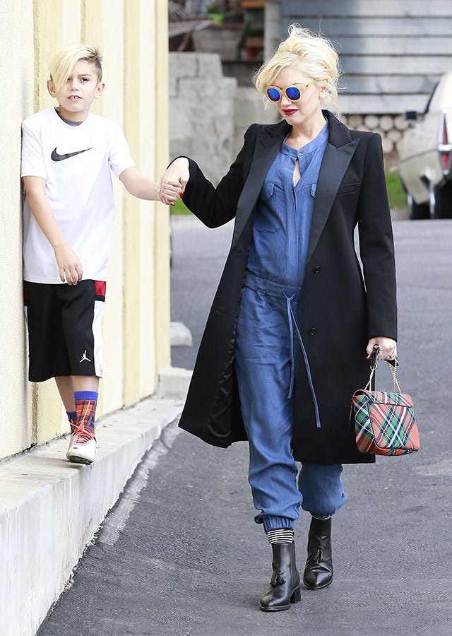 Gwen Stefani Pregnant Maternity Style