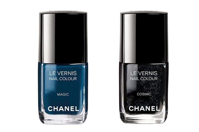 Chanel Holiday Nail Color 💅 #nails #nailcolor #chanelnew #blacknails