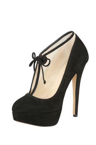 Charlotte Olympia Flora Ankle-Strap Pump