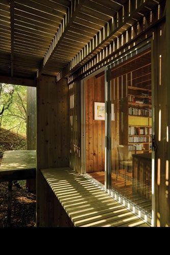 CASHEL HOUSE, DINING ROOM AND THE “DIVORCE ROOM.” COURTESY OF FIRE ISLAND MODERNIST: HORACE GIFFORD AND THE ARCHITECTURE OF SEDUCTION.