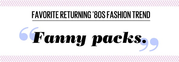 Funny 80s Memories with Fanny Packs